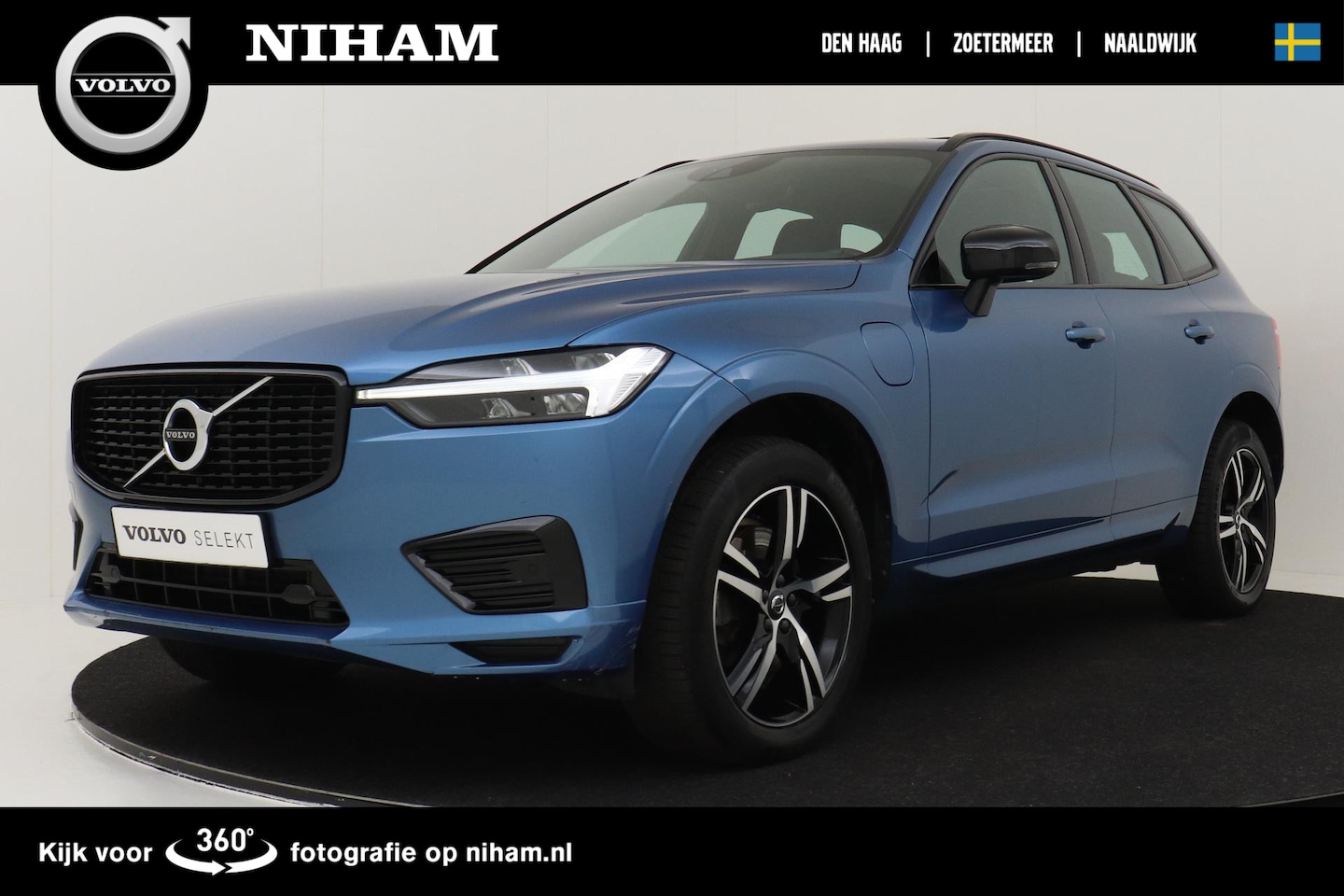 Volvo XC60 - T6 RECHARGE AWD R-DESIGN -PANO.DAK|CAMERA|TREKHAAK|CRUISE|KEYLESS - AutoWereld.nl