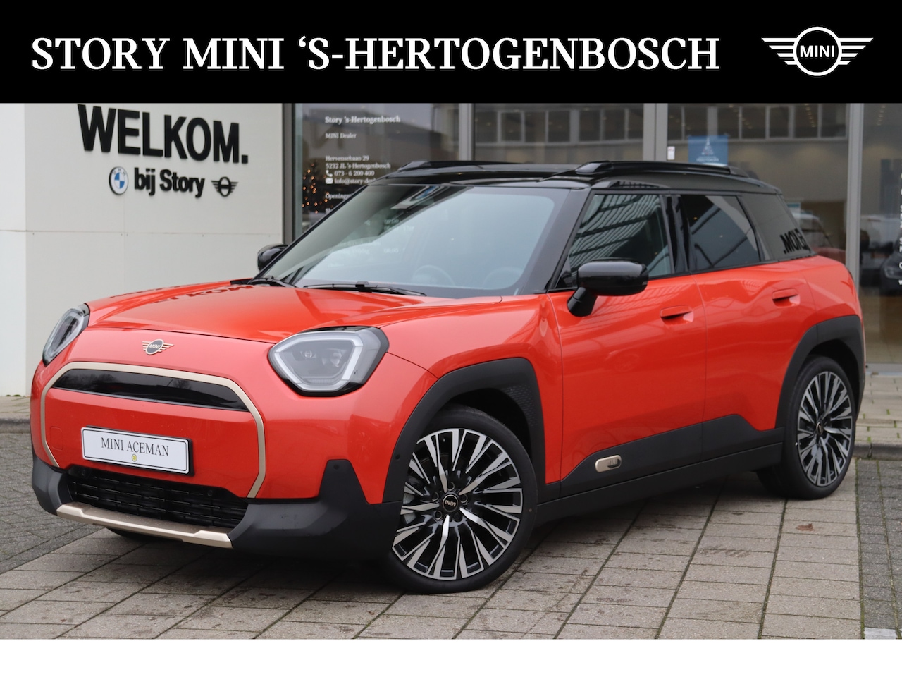 MINI Aceman - E / Favoured Trim / Pakket M / 19" Eternal Spoke 2-tone - AutoWereld.nl