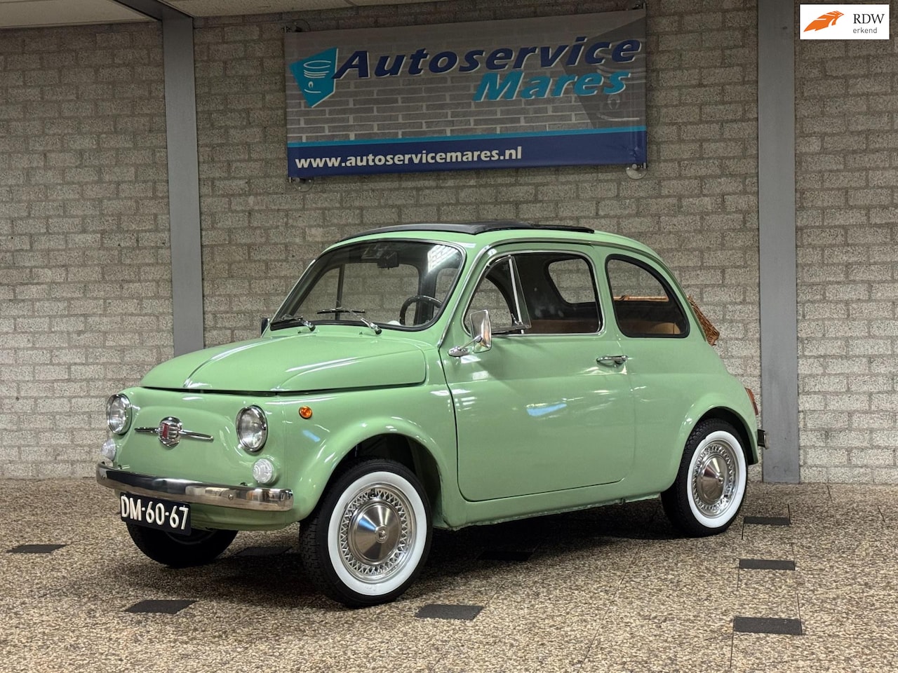 Fiat 500 - 500 L 1967 met vouwdak - AutoWereld.nl