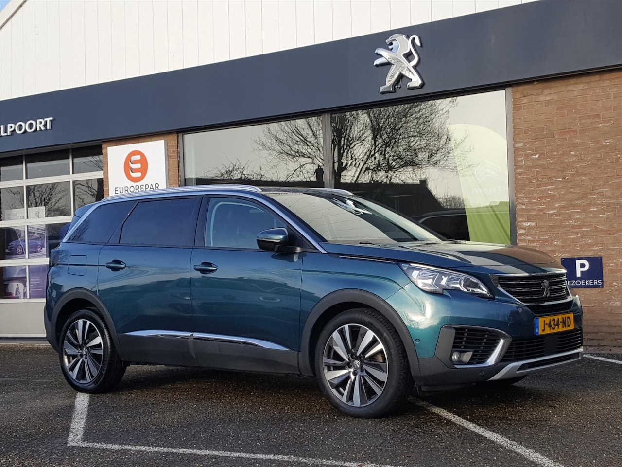 Peugeot 5008 - BLUE L. EXECUTIVE1.2 PT-130pk (VOL)AUTOMAAT (EAT8) Navigatie | Cruise & Climate control | - AutoWereld.nl