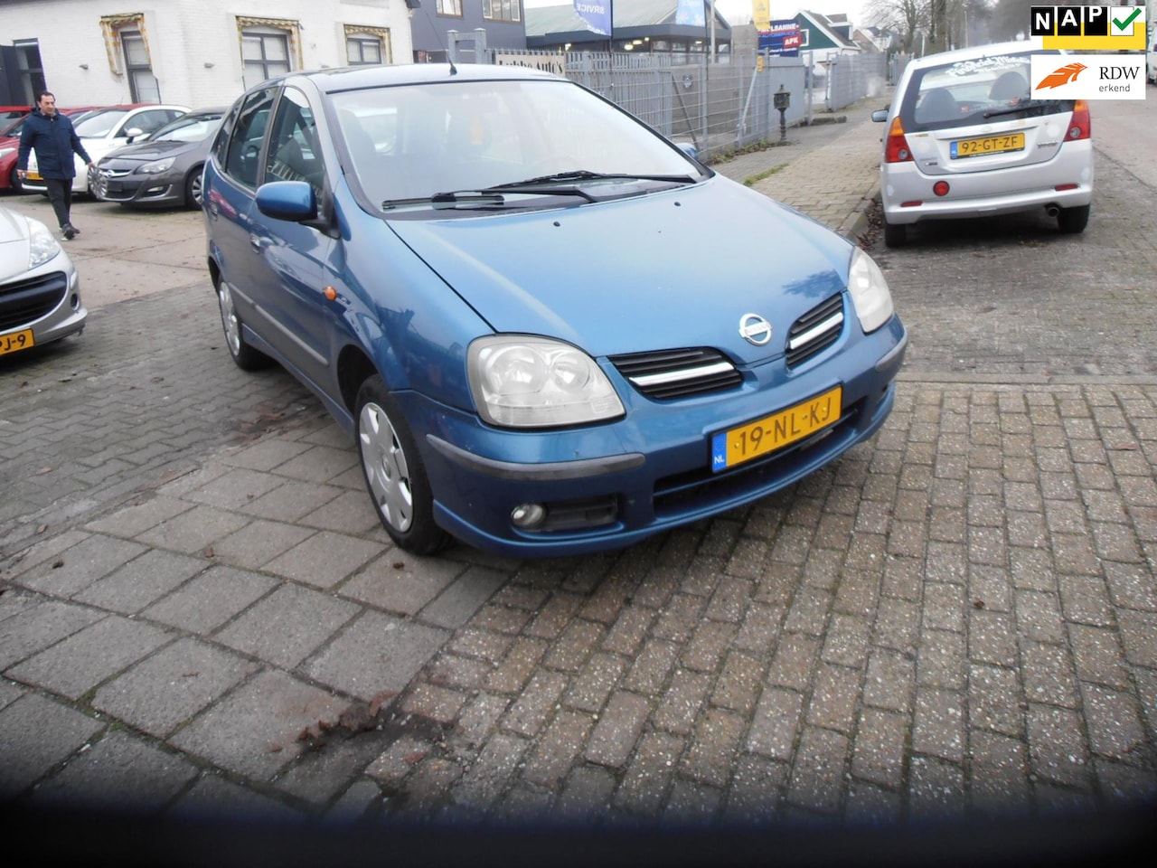 Nissan Almera Tino - 1.8 Acenta st bekr airco elek pak nap apk - AutoWereld.nl