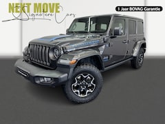 Jeep Wrangler Unlimited - 4xe 380 Rubicon✅Stoelverwarming✅Stuurverwarming✅Hardtop✅Trekhaak✅Leder Bekleding✅Achteruit