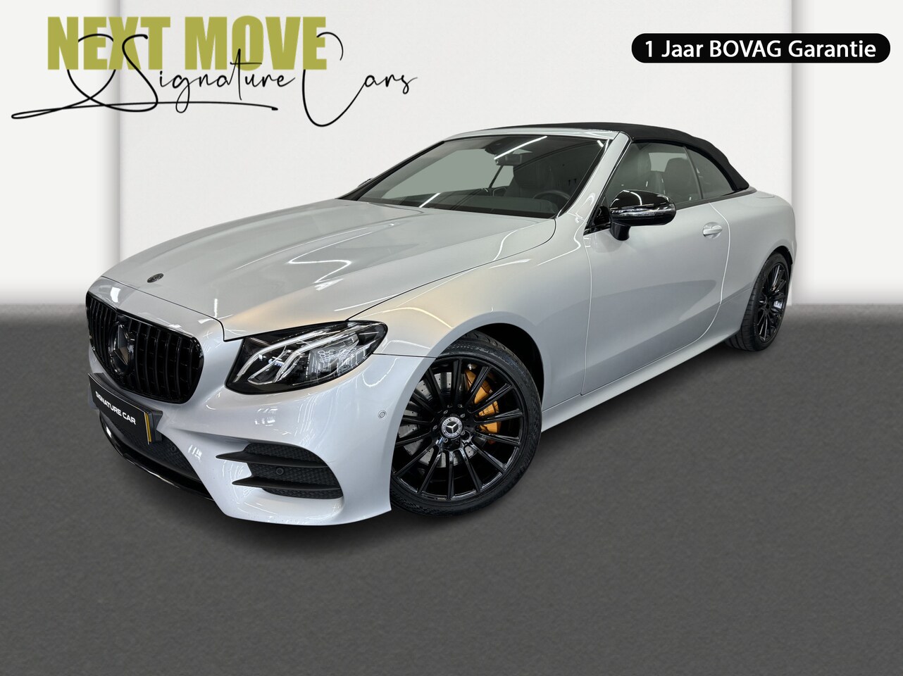 Mercedes-Benz E-klasse Cabrio - 350 Premium Plus✅AMG-Line✅Sfeerverlichting✅Trekhaak✅Stoelverwarming✅Virtual Cockpit✅Nekver - AutoWereld.nl