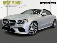 Mercedes-Benz E-klasse Cabrio - 350 Premium Plus✅AMG-Line✅Sfeerverlichting✅Trekhaak✅Stoelverwarming✅Virtual Cockpit✅Nekver