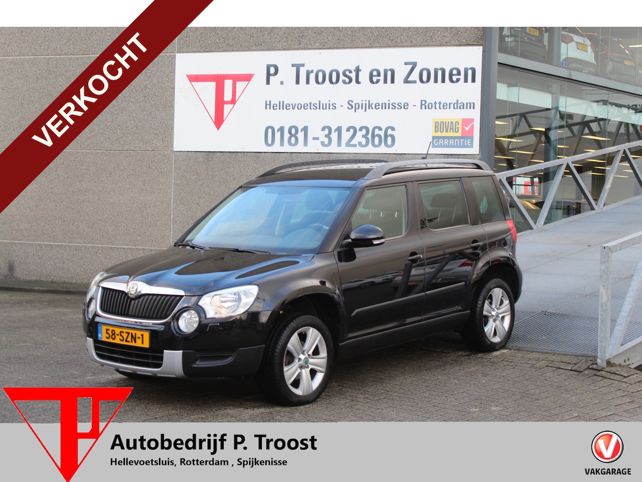 Skoda Yeti - 1.4 TSI Tour 1ste Eigenaar!! Trekhaak/Airco/Navigatie/Cruise Control/Parkeersensoren/Origi - AutoWereld.nl