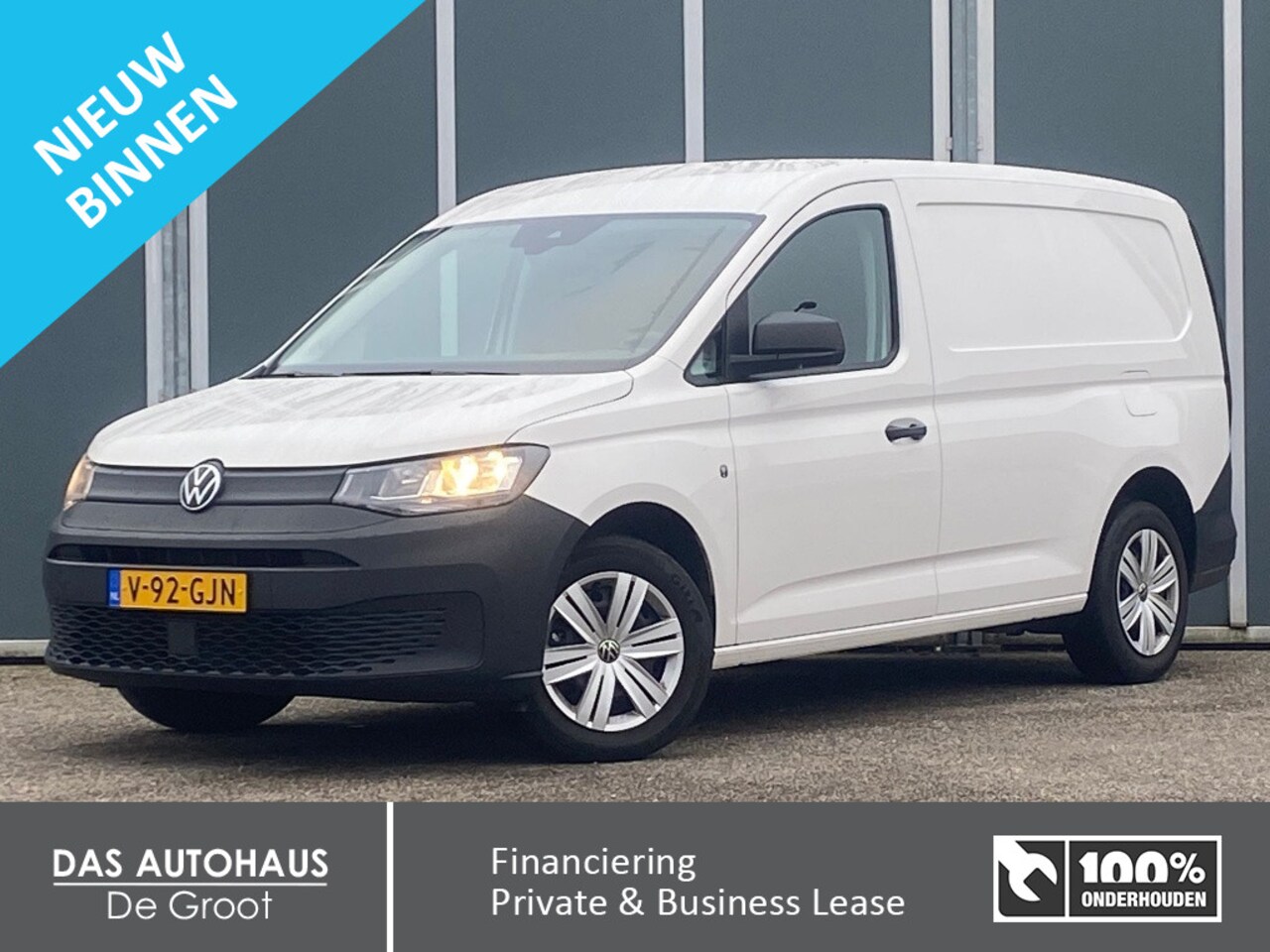 Volkswagen Caddy Cargo Maxi - 2.0 TDI 102pk | Digit. Cockpit | Lat om Lat | Trekhaa - AutoWereld.nl