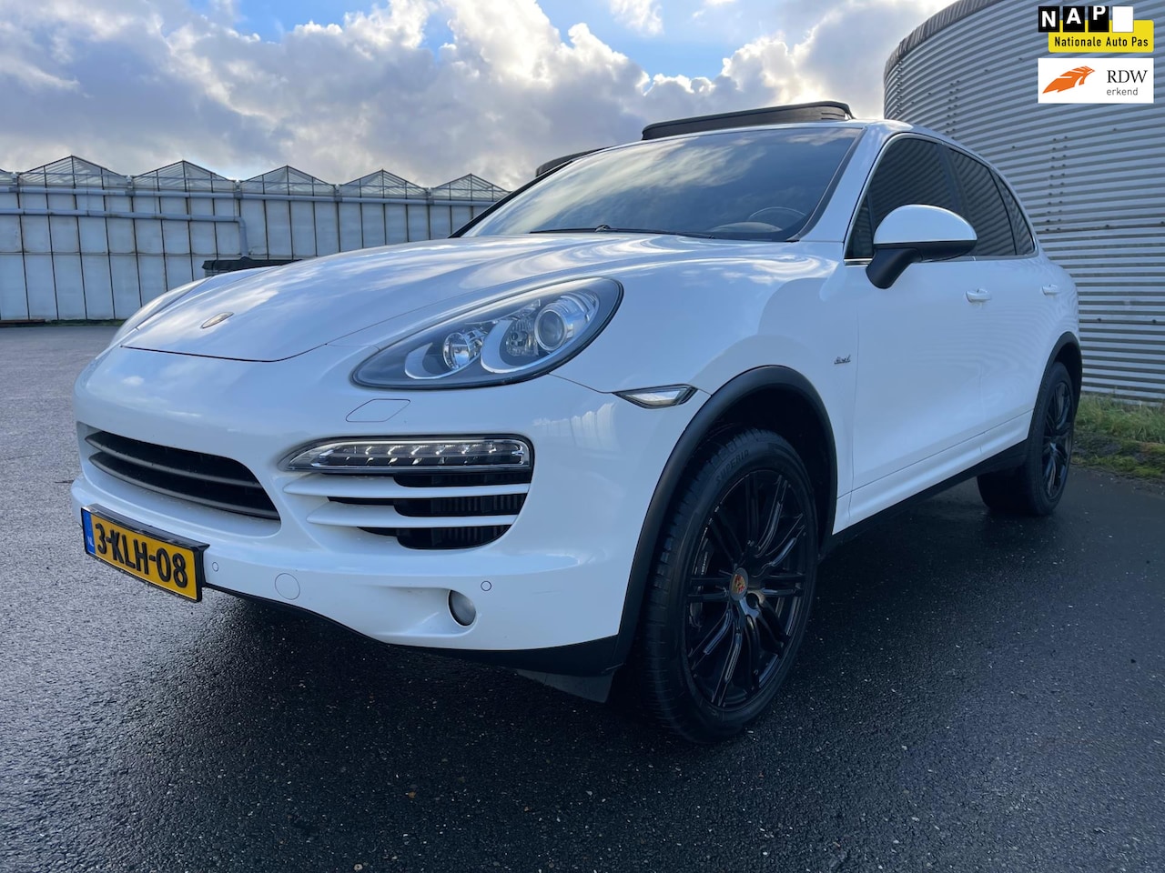 Porsche Cayenne - 3.0 D/Pano/Camera/Stoel vw/Navi/Luchtvering/Trekhaak/Cruise-/Climate-c - AutoWereld.nl