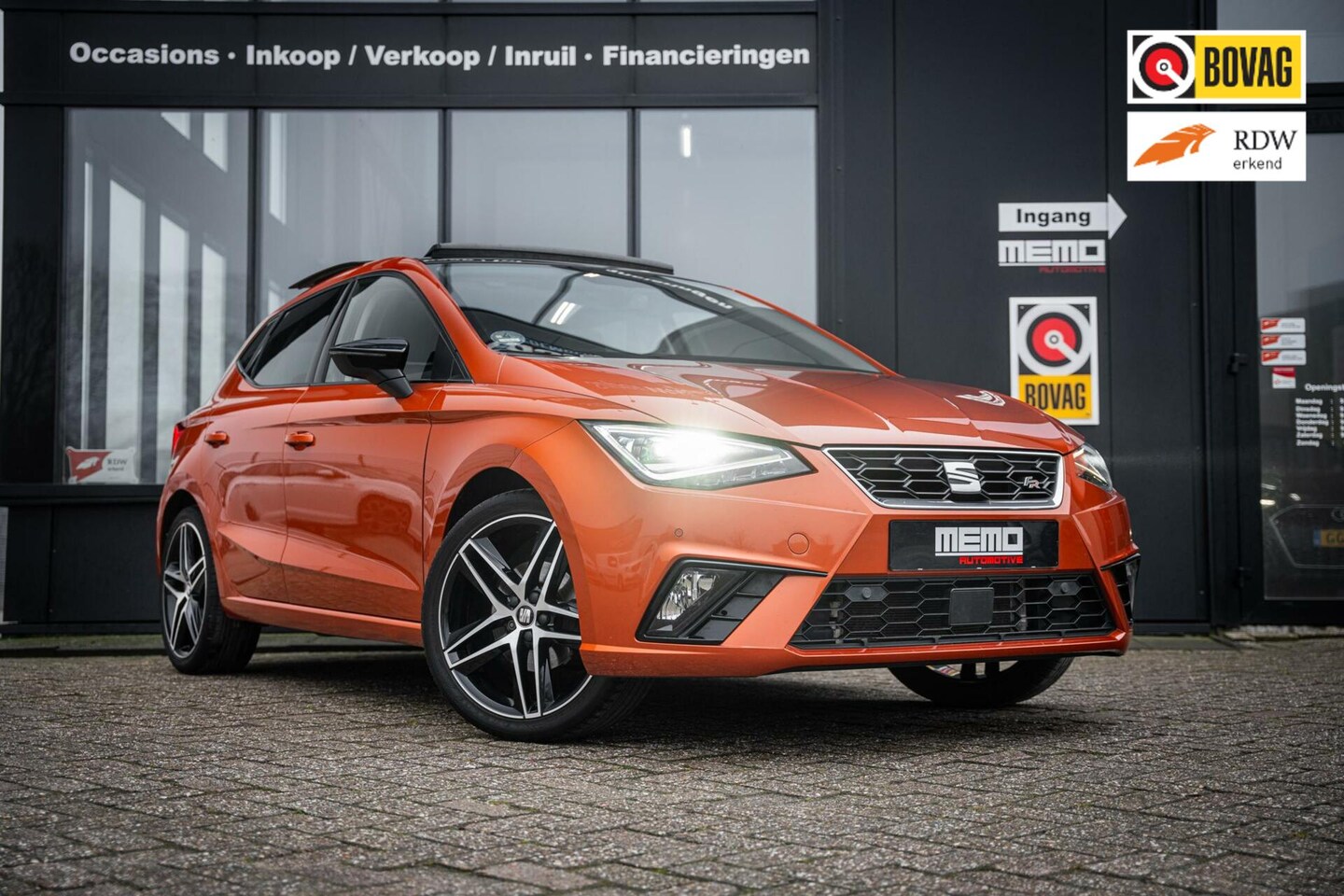 Seat Ibiza - 1.0 TSI FR*NAVI*CARPLAY*PANO*DSG*LED*CAMERA*18'LM - AutoWereld.nl