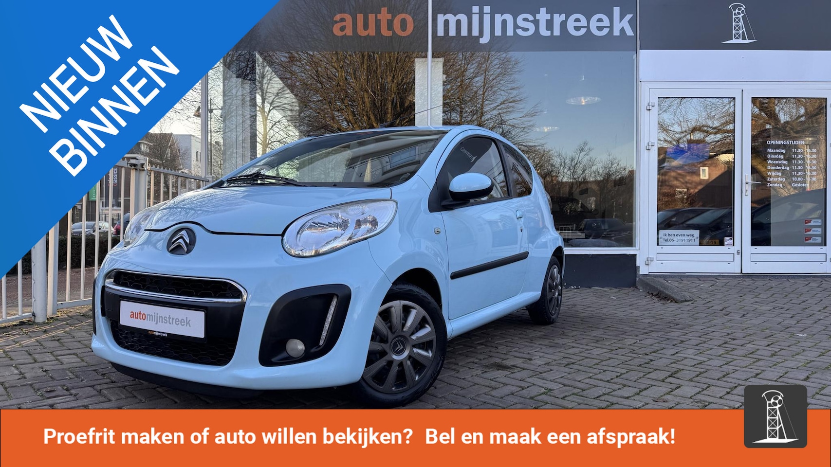 Citroën C1 - 1.0 Attraction | Airco | Nieuwe APK | - AutoWereld.nl