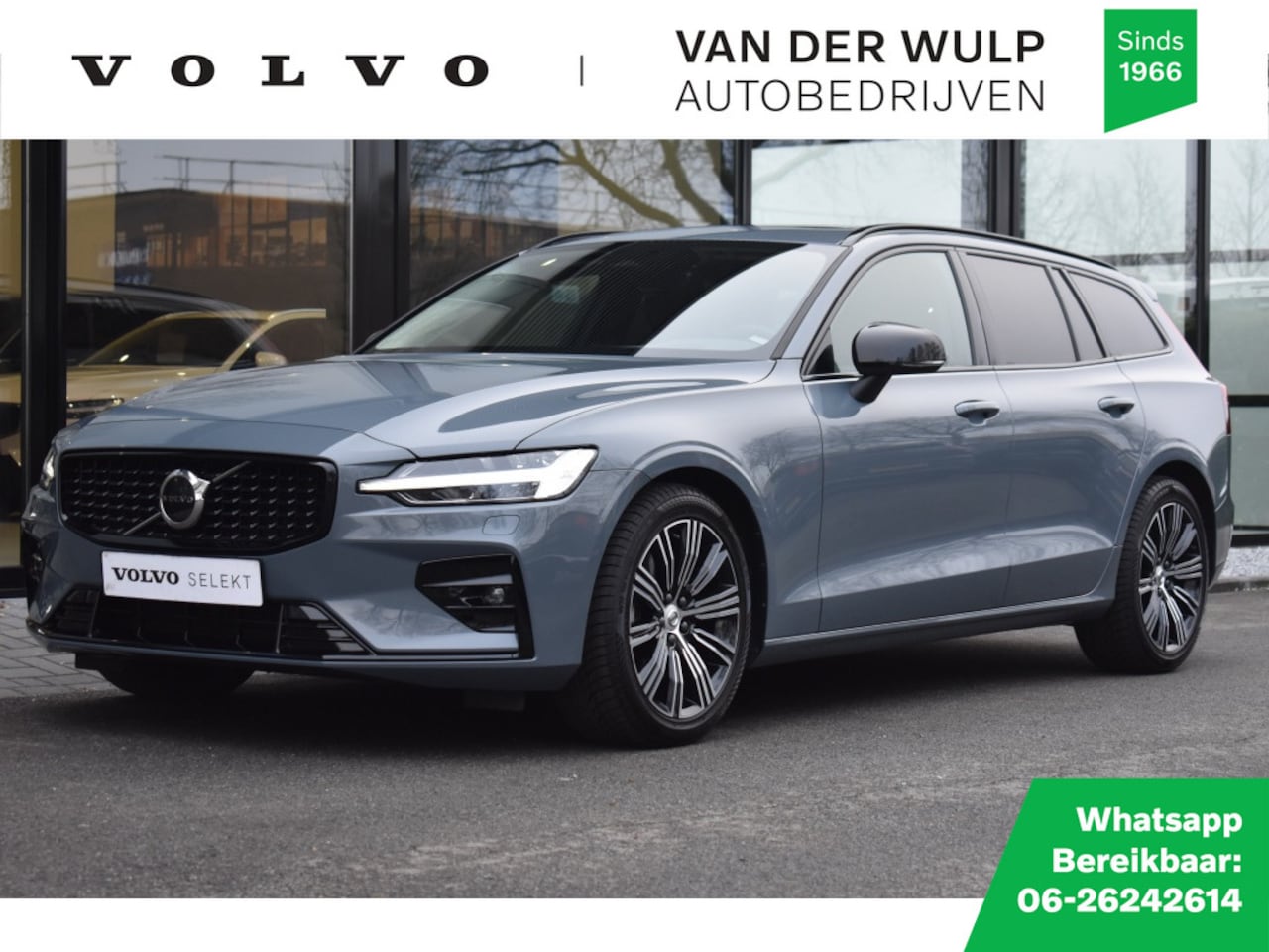 Volvo V60 - B4 197pk Plus Dark | Schuifdak | Trekhaak | Getint Glas | Leder - AutoWereld.nl