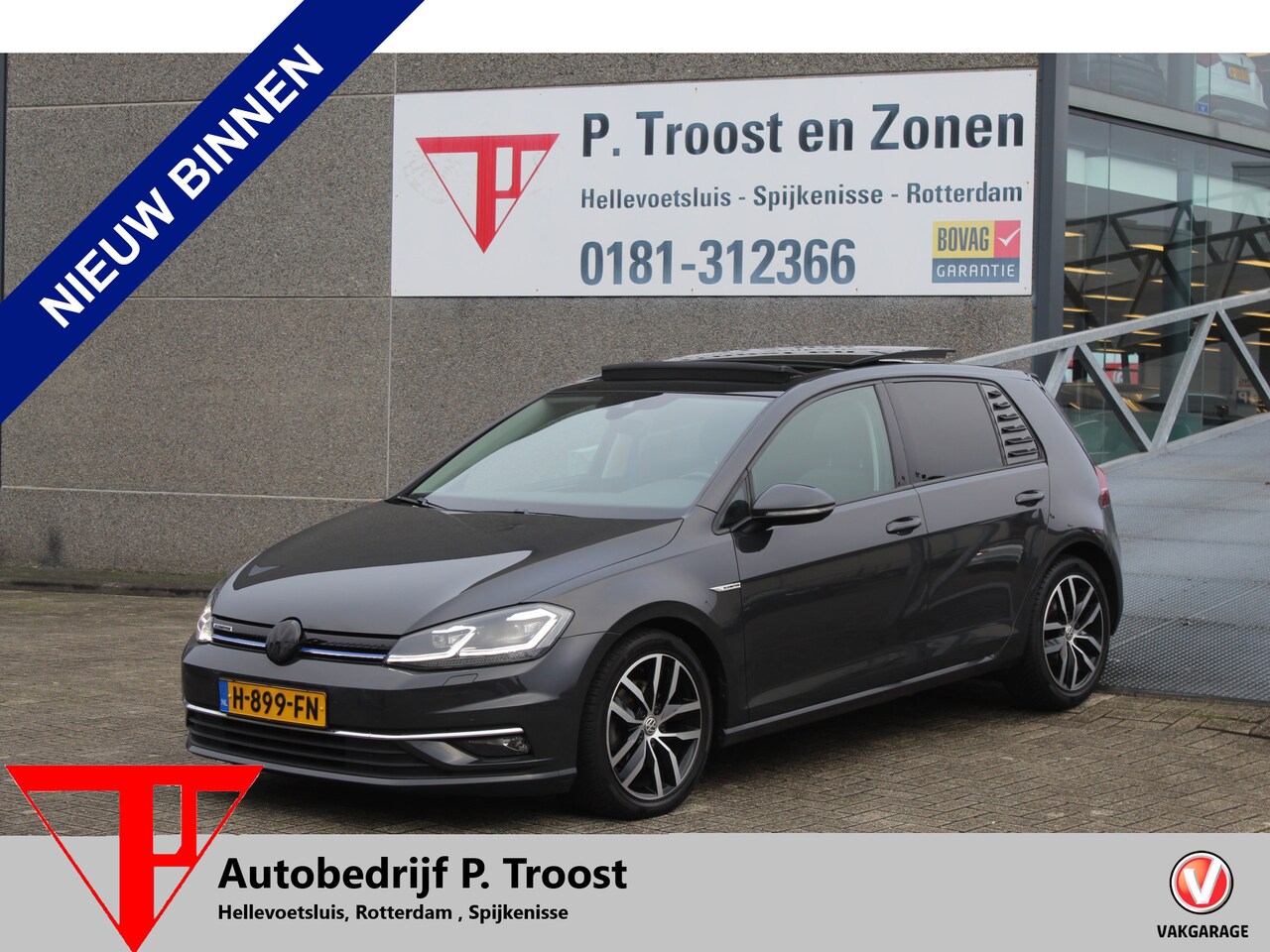 Volkswagen Golf - 1.5 TSI Highline Automaat Panoramadak/Apple Carplay/Navigatie/Digitale Cockpit/Achteruitri - AutoWereld.nl