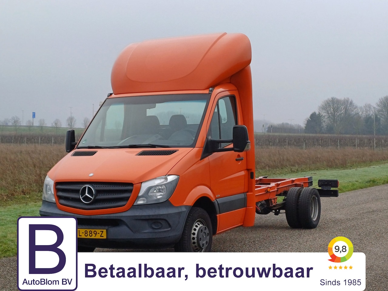 Mercedes-Benz Sprinter - 519 3.0 BlueTEC 432 | Chassis/Cabine | Perfecte staat | - AutoWereld.nl