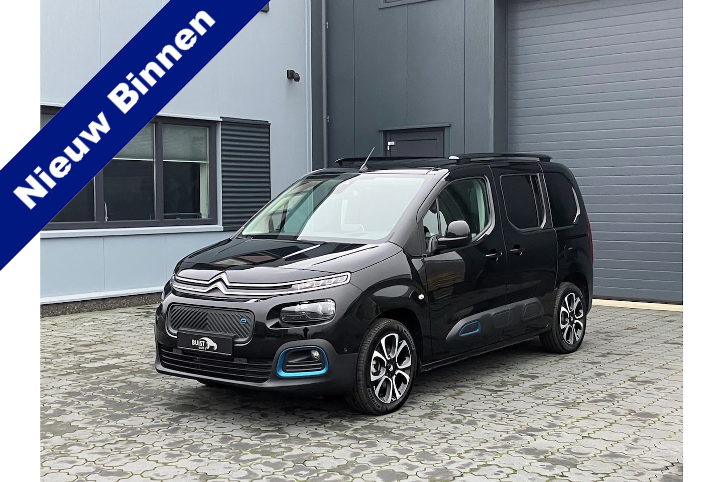 Citroën ë-Berlingo - Shine 50 kWh NAVI CLIMA TREKHAAK 17" HUD 8242KM! - AutoWereld.nl