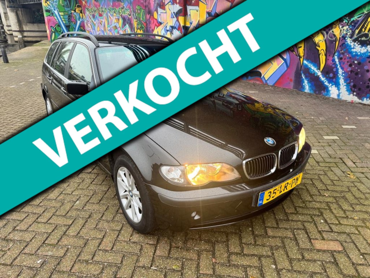 BMW 3-serie Touring - 316i Special Executive leer airco navigatie scherm sport wielen facelift model zeer Leuke - AutoWereld.nl