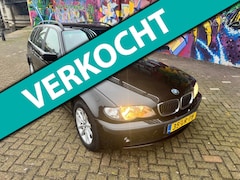 BMW 3-serie Touring - 316i Special Executive leer airco navigatie scherm sport wielen facelift model zeer Leuke