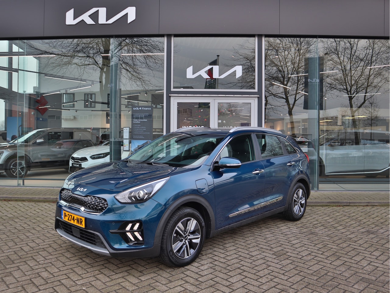 Kia Niro - 1.6 GDi PHEV DynamicLine Direct Leverbaar! ECC Cr.Control Navi+Camera+BT SmartKey PDC 7jr. - AutoWereld.nl