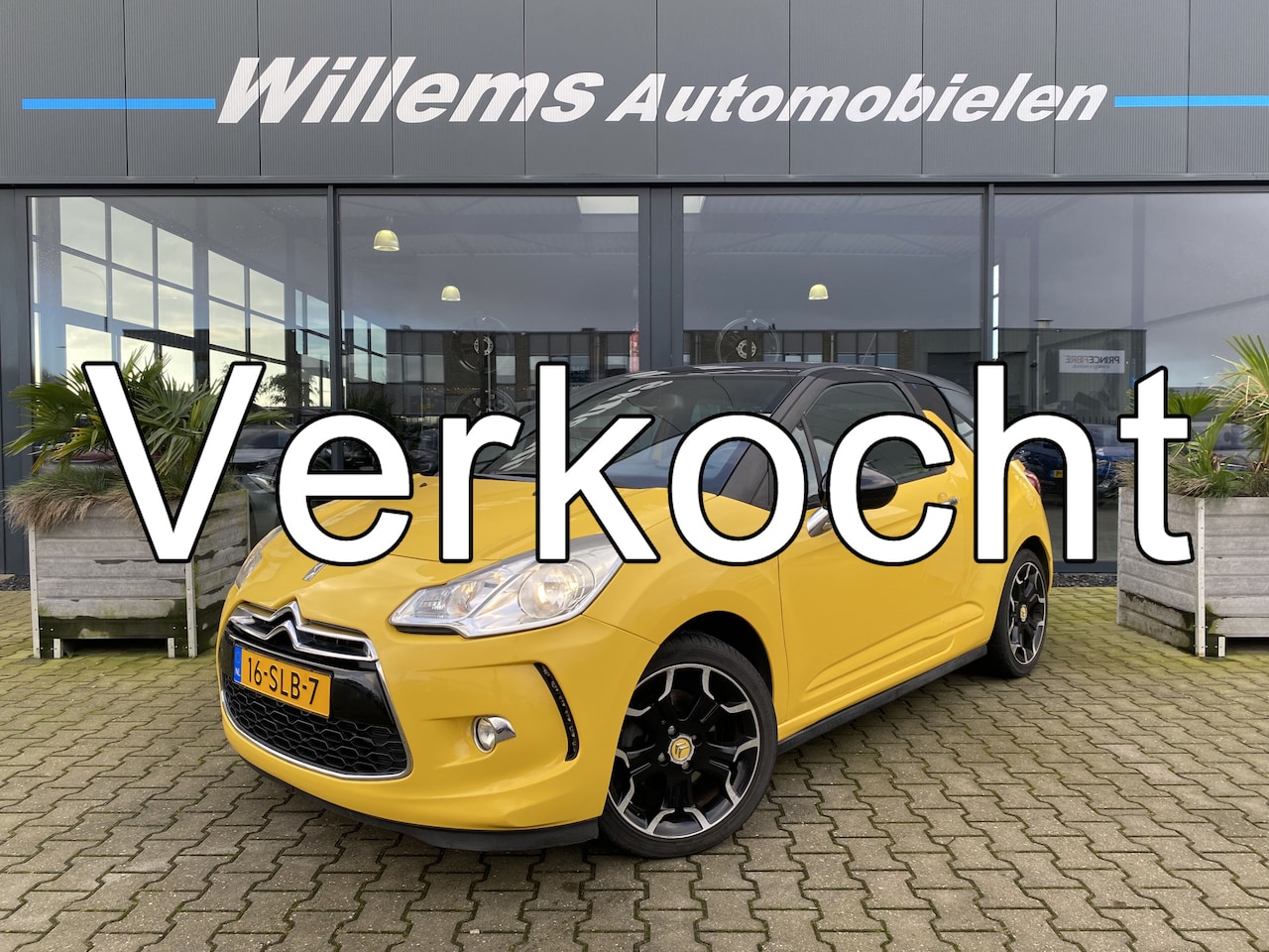 Citroën DS3 - 1.6 So Chic Pdc , Navigatie , Leder , Stoelverwarming - AutoWereld.nl