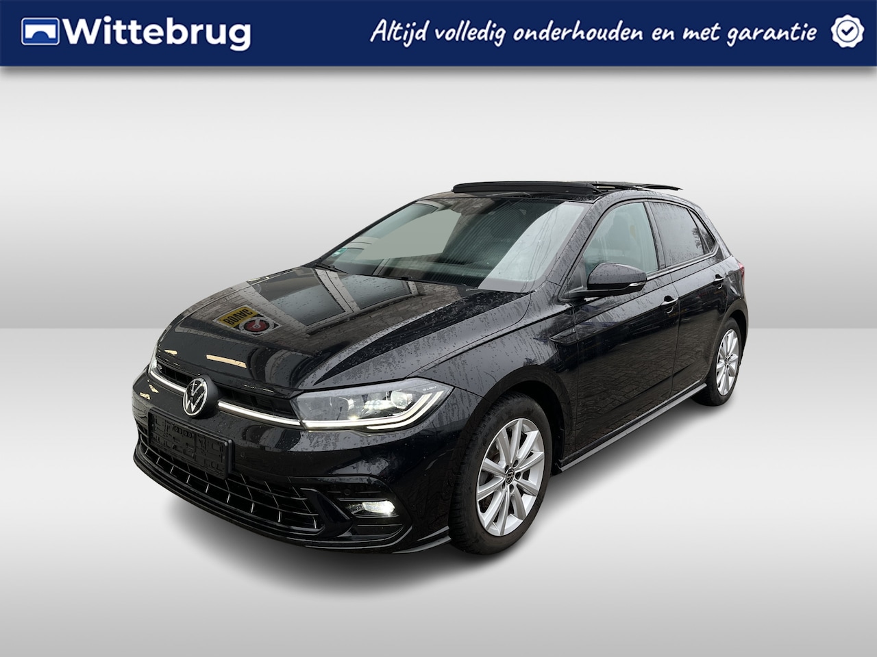 Volkswagen Polo - 1.0 TSI 2x R-Line / AUTOMAAT/ PANO/ CAMERA/ PARK. SENSOREN/ MATRIX/ STOELVERWARM./ KEYLESS - AutoWereld.nl