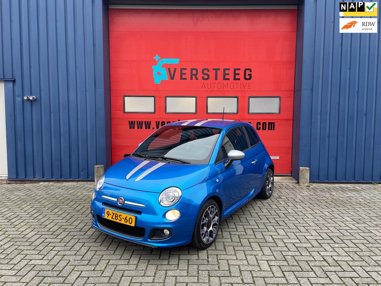 Fiat 500 - 0.9 TwinAir Turbo 500S 2014 | Xenon | Navi | Leder | Clima - AutoWereld.nl