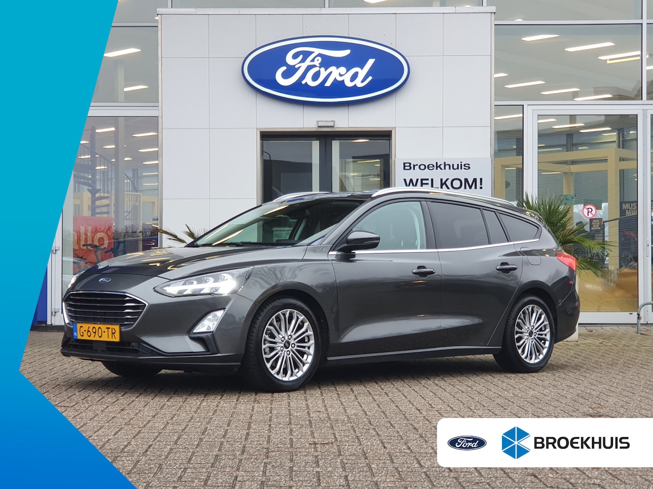 Ford Focus Wagon - 1.5 Titanium 150PK | Trekhaak | 17 inch | Privacy Glass | Carplay - AutoWereld.nl