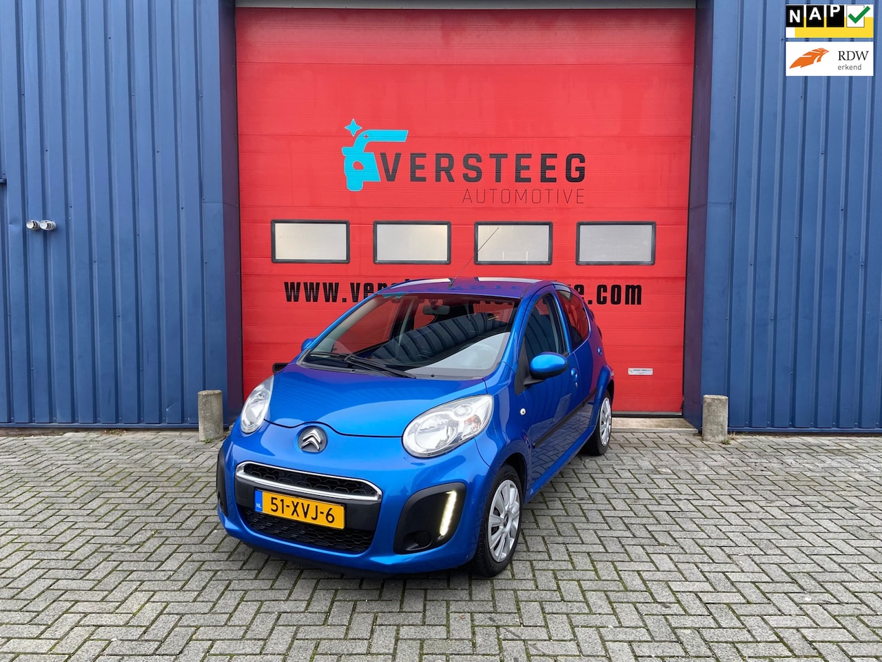 Citroën C1 - 1.0 Tendance 2012 Blauw | Facelift | Airco - AutoWereld.nl