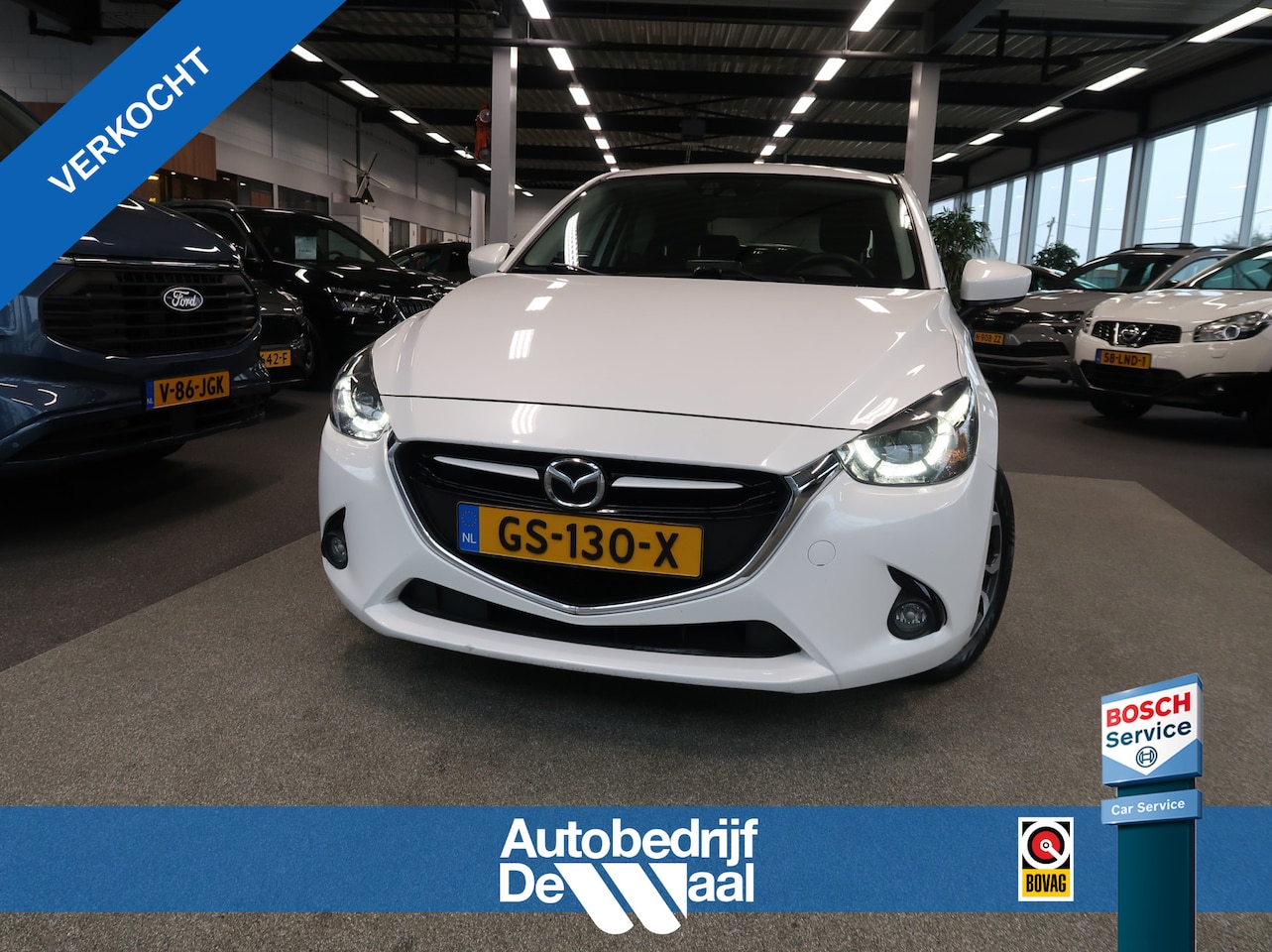 Mazda 2 - 1.5 Skyactiv-G 90pk GT-M 5-drs. LED/NAVI/CRUISE/CLIMA/PDC/STOELVERWARMING - AutoWereld.nl