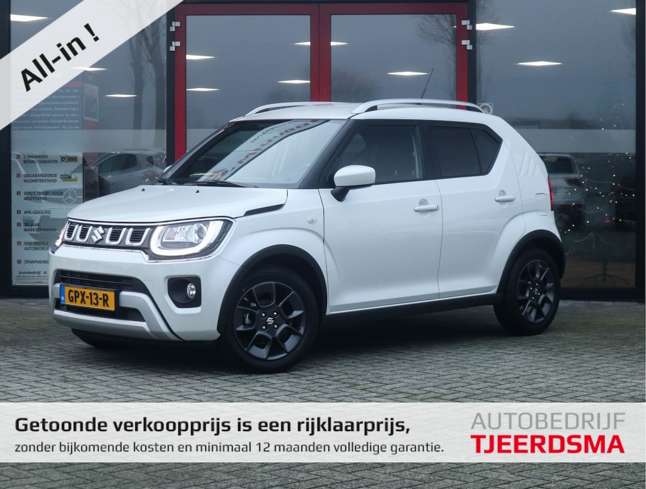 Suzuki Ignis - 1.2 Smart Hybrid Select Navi/Clima/Camera/Trekhaak/Parelmoer - AutoWereld.nl