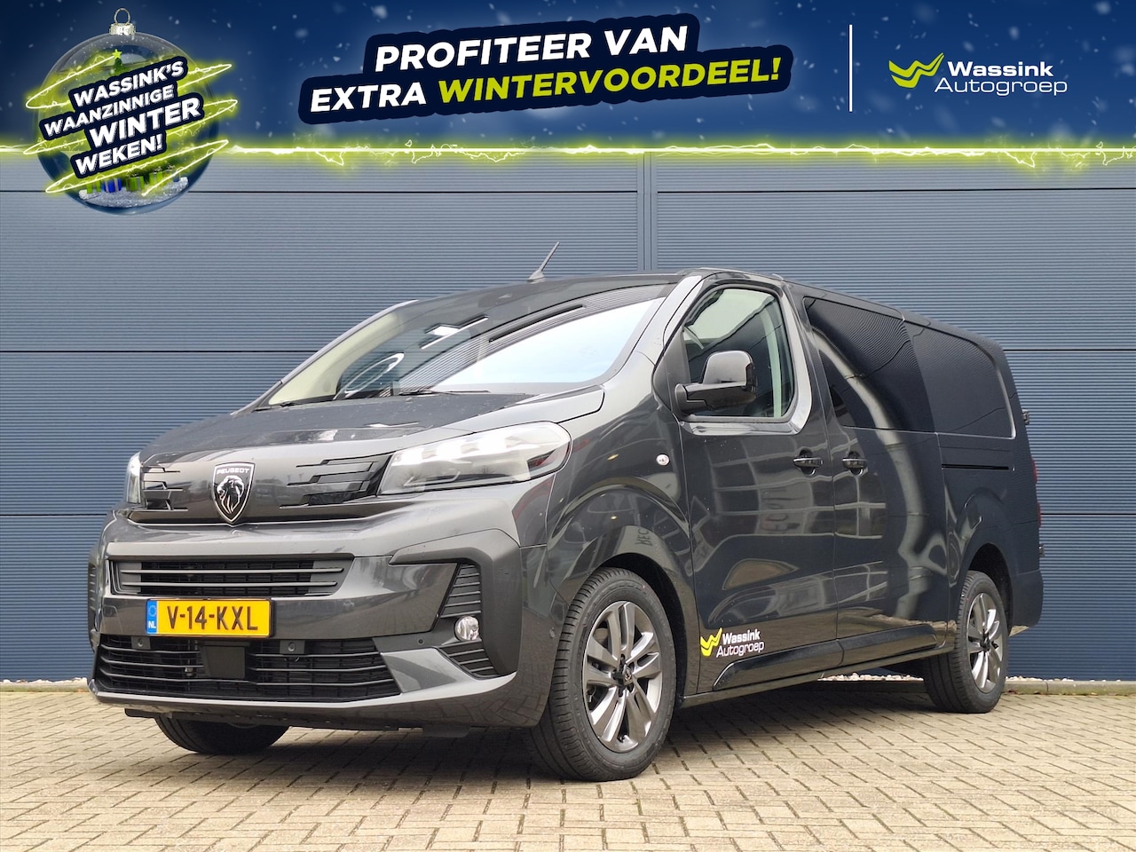 Peugeot Expert - DUBBEL CABINE 2.0 BlueHDi 180pk EAT8 | Leder | Houten Afwerking | Camera | Winterpack - AutoWereld.nl