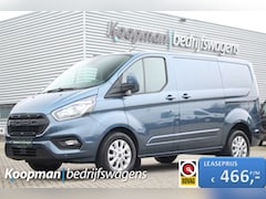 Ford Transit Custom - 280 2.0TDCI 130pk L1H1 Limited | Automaat | L+R Zijdeur | Camera | Trekhaak | Carplay/Andr