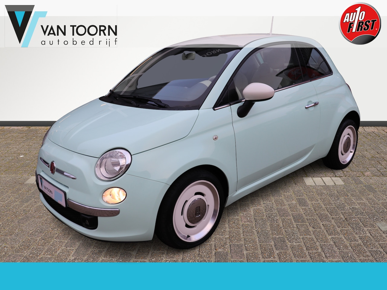 Fiat 500 - 0.9 TwinAir Turbo Vintage '57. Speciale uitvoering, automaat. - AutoWereld.nl