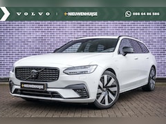 Volvo V90 - T6 Recharge AWD Ultimate Dark Long Range | Luchtvering | Trekhaak | Bowers & Wilkins audio