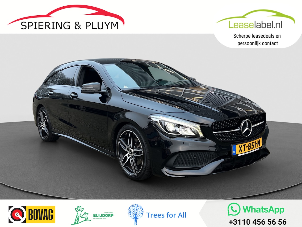 Mercedes-Benz CLA-klasse Shooting Brake - 180 AMG Night Pack | Pano | Stoelverw. | Half Leder - AutoWereld.nl