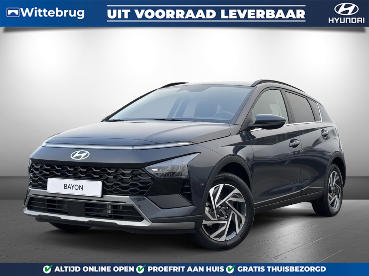 Hyundai Bayon - 1.0 T-GDI Premium met Navigatie, Camera, Stoelverwarming en Climate Control Uit voorraad l - AutoWereld.nl