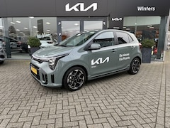 Kia Picanto - 1.0 DPI GT-Line ECC Cr.Control Navi+Camera BT+USB SK-dak Leder 16"LMV Keyless LED Tot 10Jr