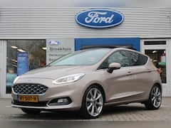 Ford Fiesta - 1.0EB VIGNALE AUTOMAAT | 1e EIGENAAR | LEDER | NL-AUTO | ADAPTIVE CRUISE | PARK SENS V+A |