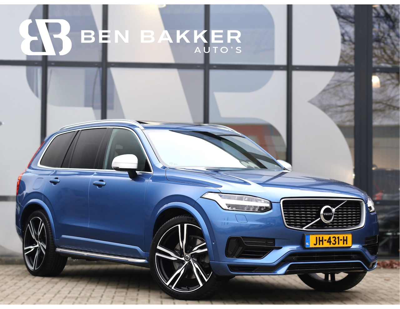 Volvo XC90 - 2.0 T8 Twin Engine AWD R-design 7p. *Luchtvering*ACC*Pano*Haak*22"*Cam*Stoelvew.* - AutoWereld.nl