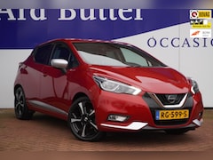 Nissan Micra - 0.9 IG-T N-Connecta+Sport+Navigatie+Camera+17"Lmv+winter-banden =TOP-UITV = NOVEMBER 2017