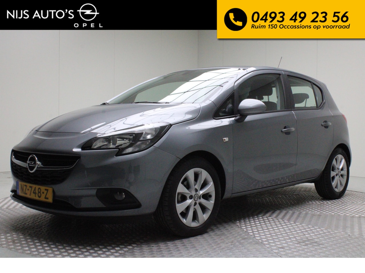 Opel Corsa - 1.4 Edition trekhaak | dealer onderhouden | airco | radio cd | cruise control bluetooth te - AutoWereld.nl