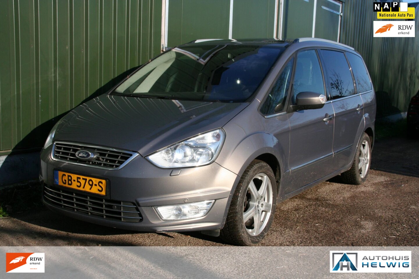 Ford Galaxy - 1.6 SCTi Platinum EXPORT EXCL BPM 7 PERSOONS, LEER, NAVIGATIE, TREKHAAK - AutoWereld.nl