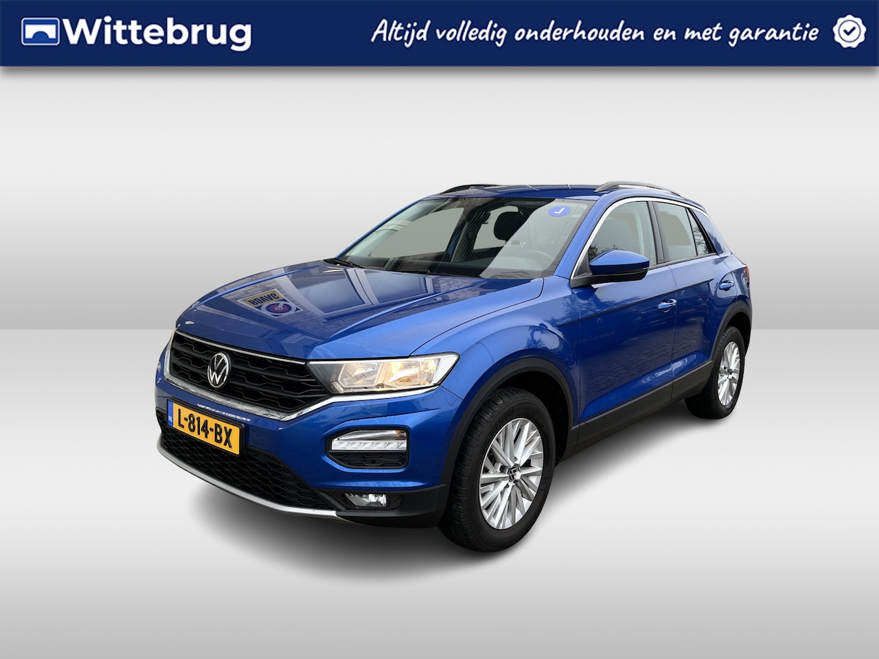 Volkswagen T-Roc - 1.0 TSI Style / CLIMA/ ADAPT-CRUISE/ TREKHAAK/ BLUETOOTH/ PARKEERSENSOREN V+A/ DAB/ CAMERA - AutoWereld.nl