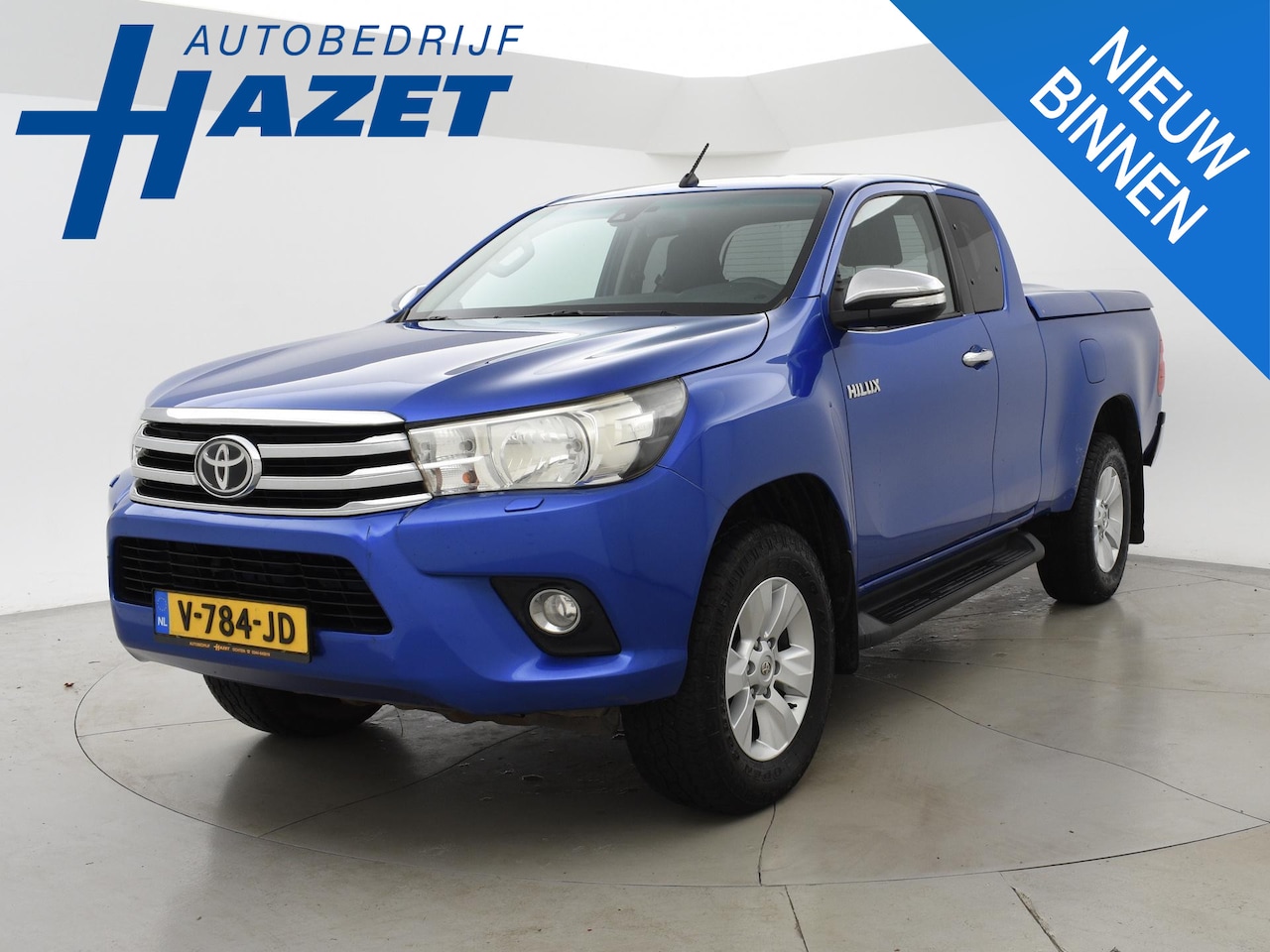 Toyota HiLux - 2.4 D-4D-F 150 PK 4X4 XTRA CAB COOL COMFORT + 3200 KG TREKHAAK / NAVIGATIE / DEALER ONDERH - AutoWereld.nl