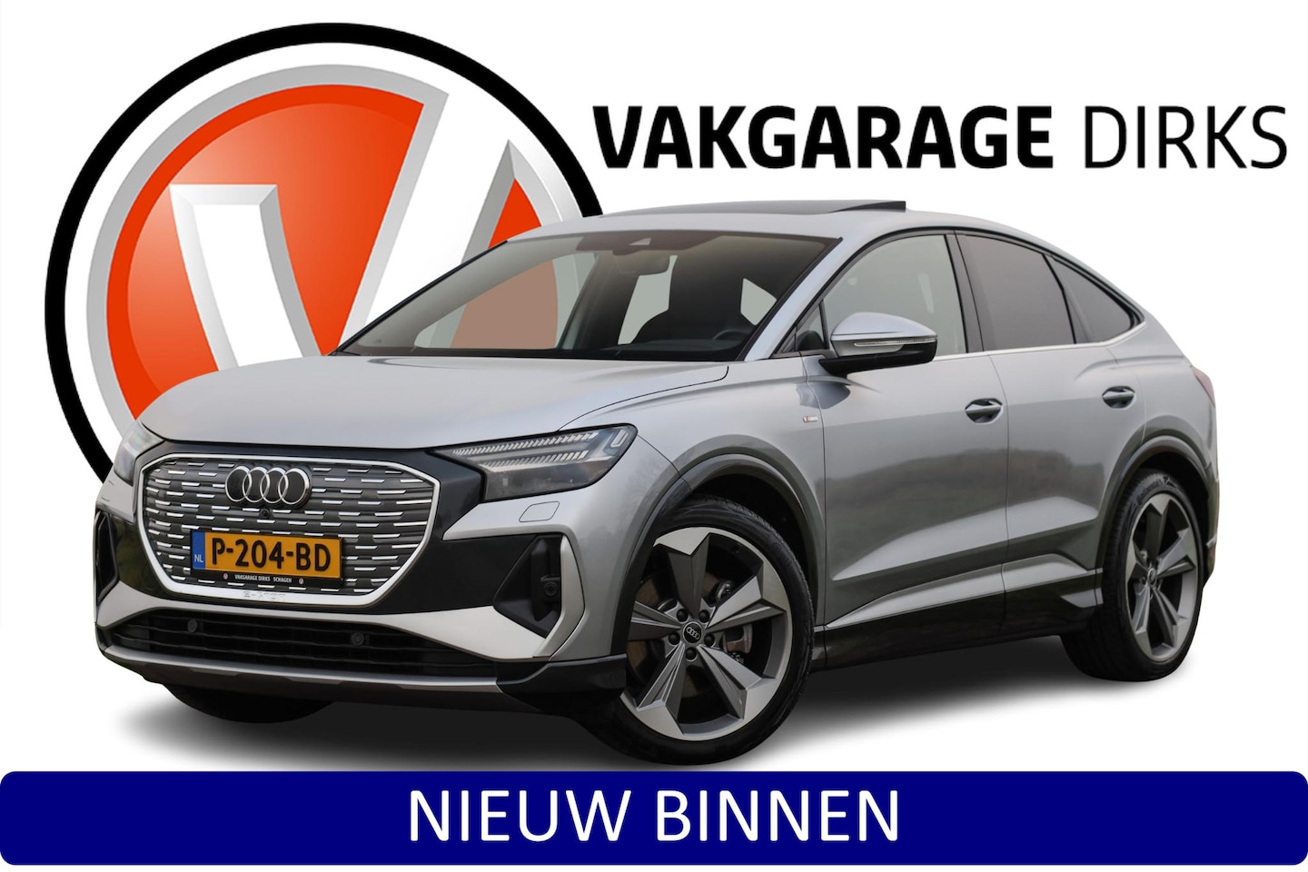 Audi Q4 Sportback e-tron - 50 quattro S-Line 77 kWh ✅ Pano ✅ SONOS ✅ 21 inch - AutoWereld.nl