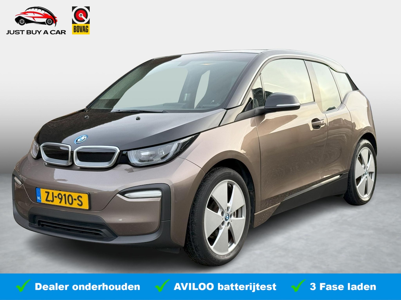 BMW i3 - Basis 120Ah 42 kWh Ontvang € 2.000,- Subsidie / Navigatie / Cruise Control / LED / Warmtep - AutoWereld.nl