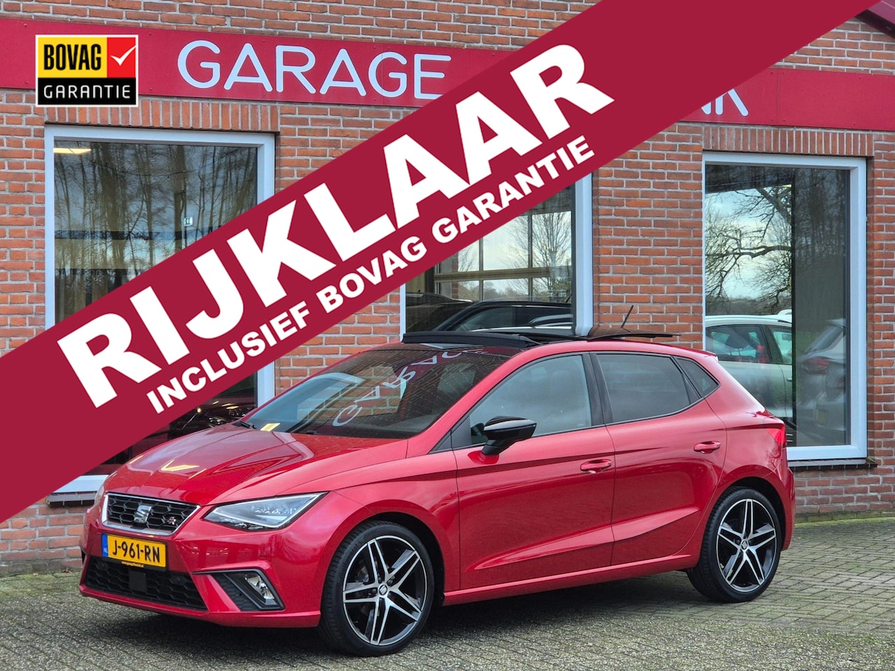 Seat Ibiza - 1.0 TSI FR Limited Edition 95PK 5drs clima, adap. cruise, navi, carplay, led, camera RIJKL - AutoWereld.nl