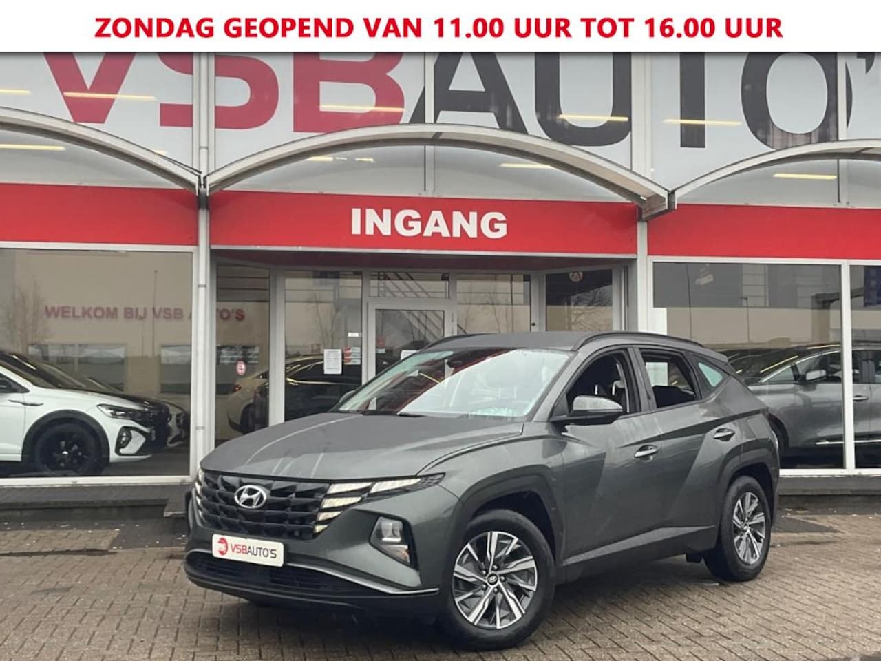 Hyundai Tucson - 1.6 T-GDI 150PK LED NAVI CAMERA CARPLAY LMV PDC - AutoWereld.nl