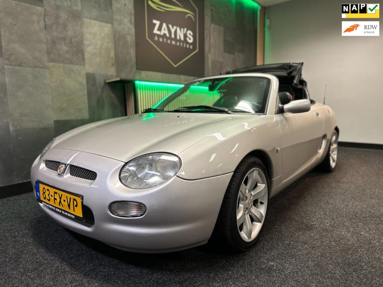 MG F - 1.8i ZEER NETTE AUTO!APK!LEER! - AutoWereld.nl