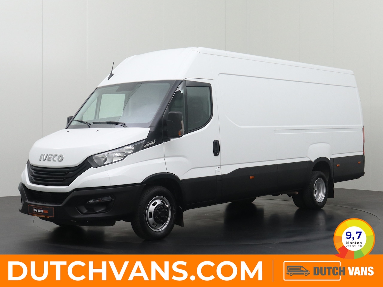 Iveco Daily - 35C16 Hi-Matic Automaat L3H2 Maxi | Airco | 3-Persoons | 3500Kg Trekgewicht | Betimmering - AutoWereld.nl