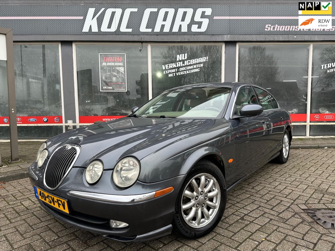 Jaguar S-type - 2.5 V6 Executive 2.5 V6 Executive - AutoWereld.nl