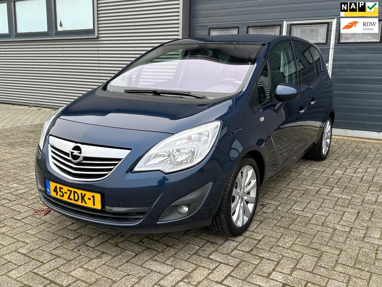 Opel Meriva - 1.4 Turbo Cosmo NETTE AUTO - PDC - NWE APK. - AutoWereld.nl