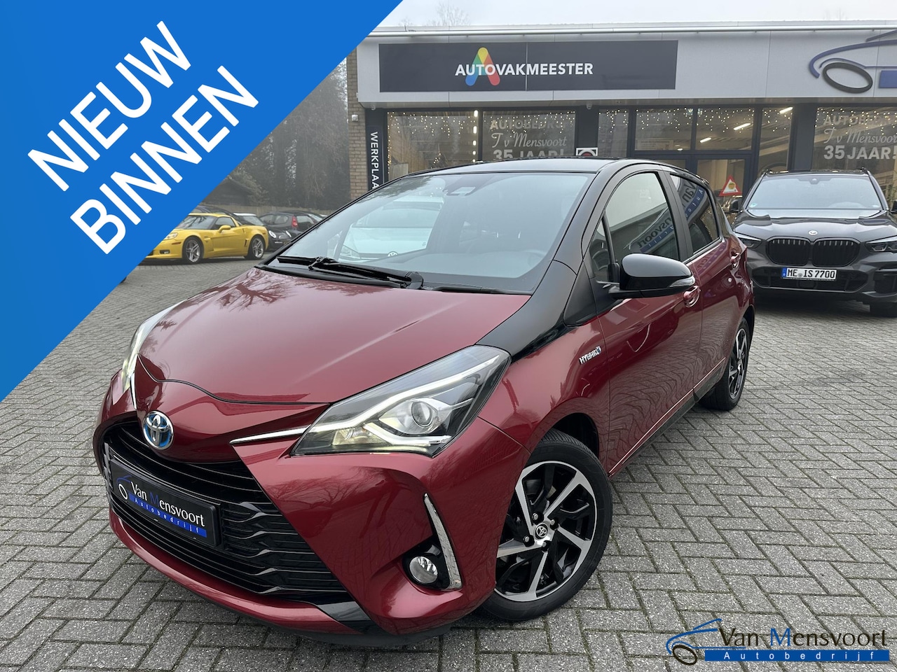 Toyota Yaris - 1.5 Hybrid Bi-Tone 1eEig|Keyless|Camera|Rijstrooksensor - AutoWereld.nl